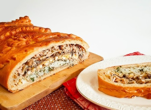 Очень старый рецепт рыбного пирога из линя с рисом от моей бабулечки, готовлю пирог только так
